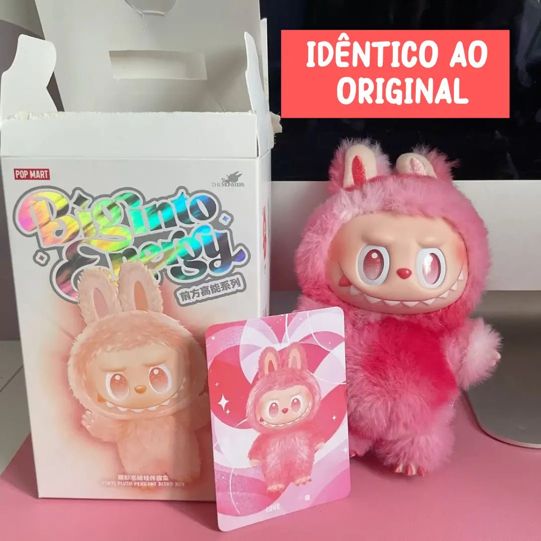 Labubu Popmart The Monsters - Coleção Big Into Energy - ZBaby