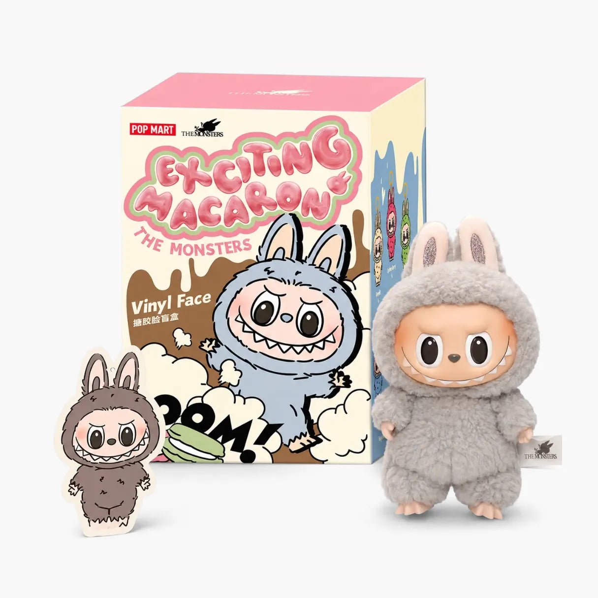 Labubu Popmart The Monsters - Coleção Excinting Macaron - ZBaby