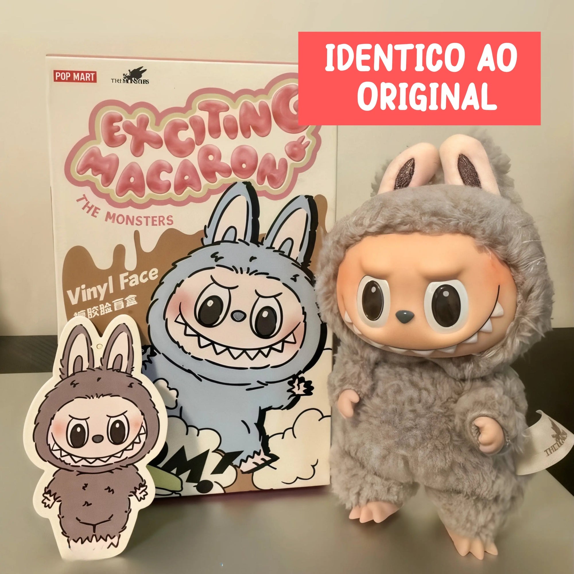 Labubu Popmart The Monsters - Coleção Excinting Macaron - ZBaby