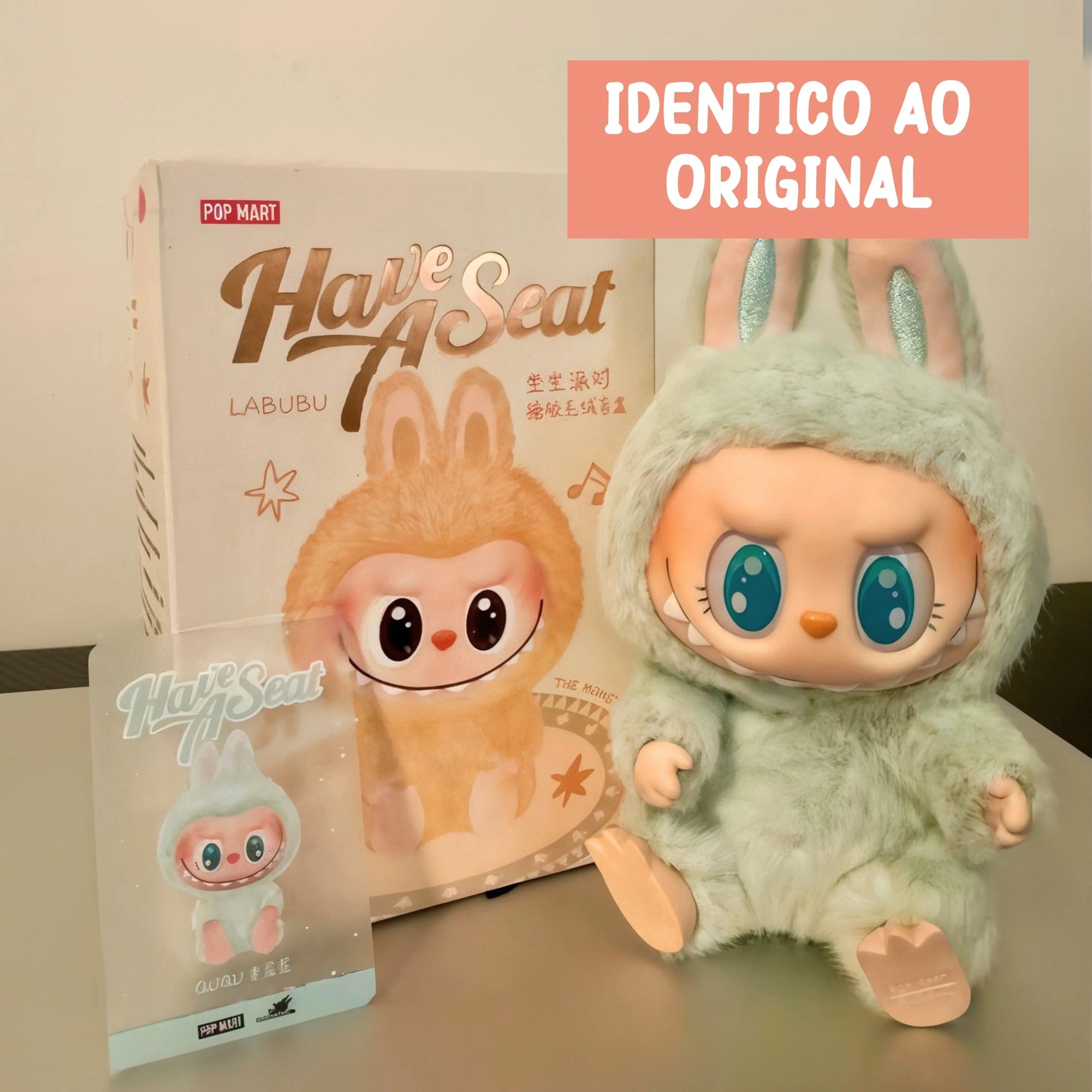 Labubu Popmart The Monsters - Coleção Have a Seat - ZBaby