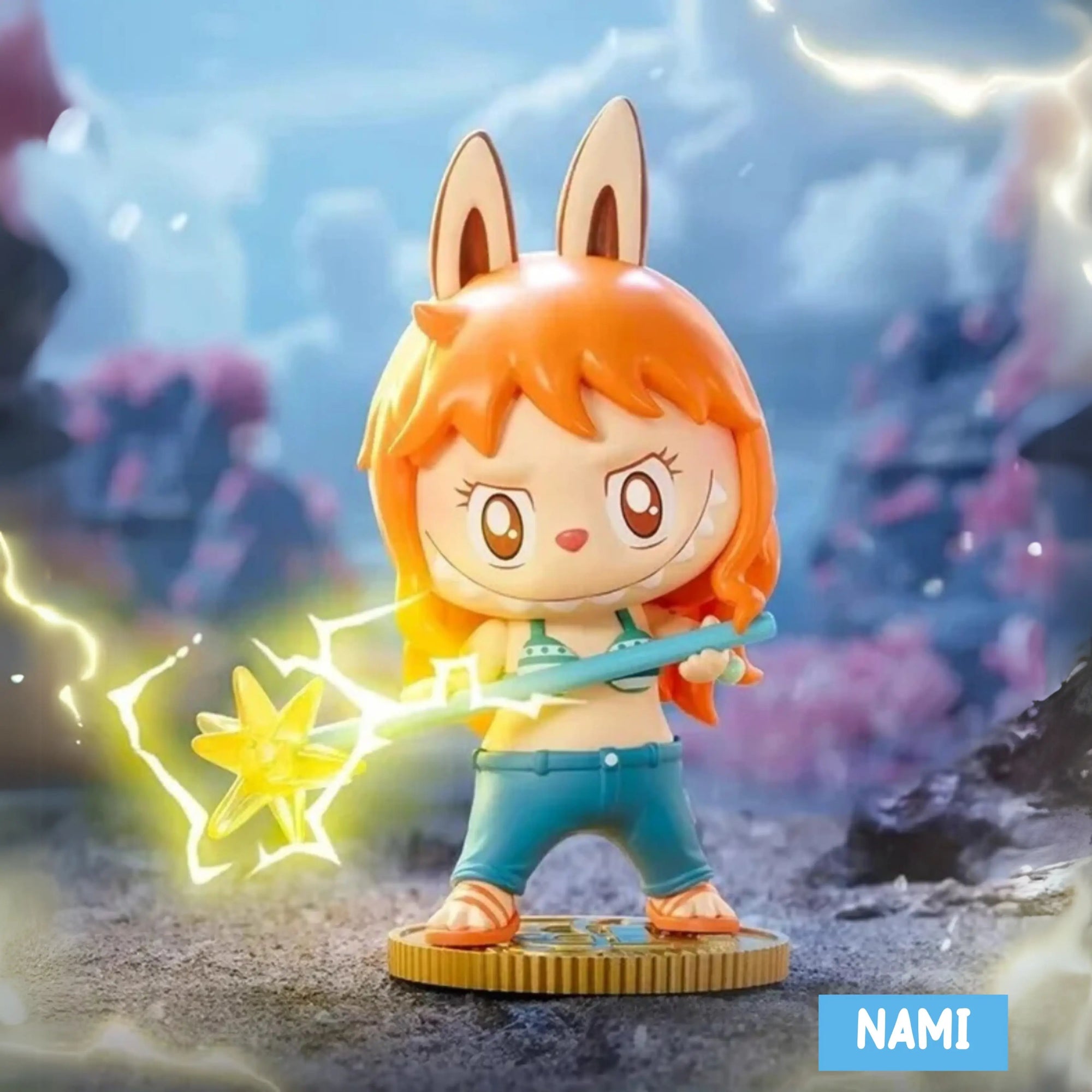 Labubu Popmart The Monsters - Coleção One Piece - ZBaby