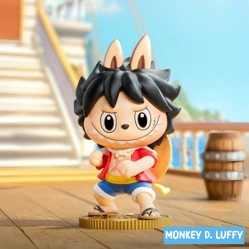 Boneco Labubu Popmart One Piece (Réplica Premium) - Toy Art Rara Boneco Labubu Popmart One Piece (Réplica Premium) - Toy Art Rara