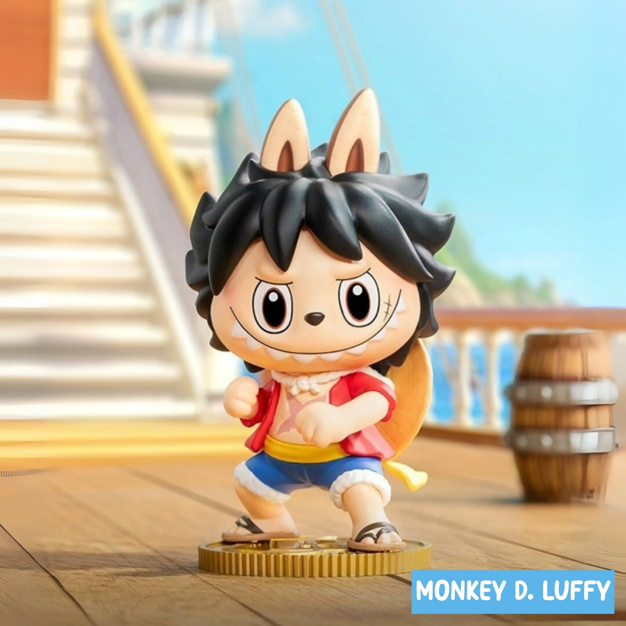 Labubu Popmart The Monsters - Coleção One Piece - ZBaby