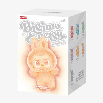 Caixa blind box Labubu Popmart Big Into Energy com design original e figuras colecionáveis exclusivas