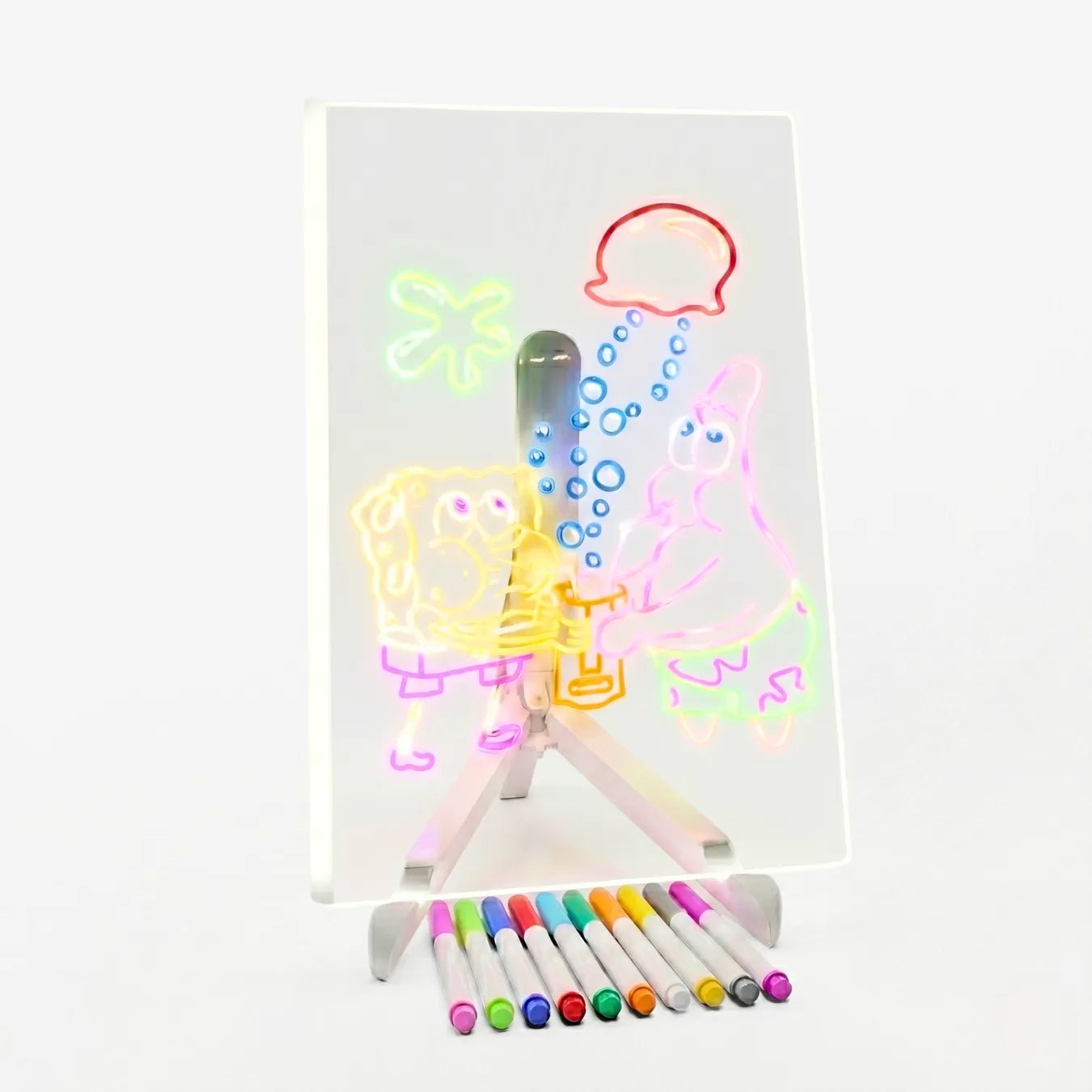 Lousa Mágica LED LuzPad™ - Tablet Infantil Educativo Anti - Telas - ZBaby