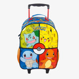 Mochila Escolar Pokémon de Rodinha Infantil