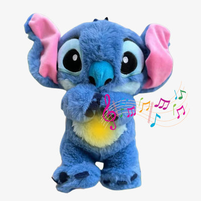 Pelúcia Stitch que Respira com Luz para Ansiedade - ZBaby