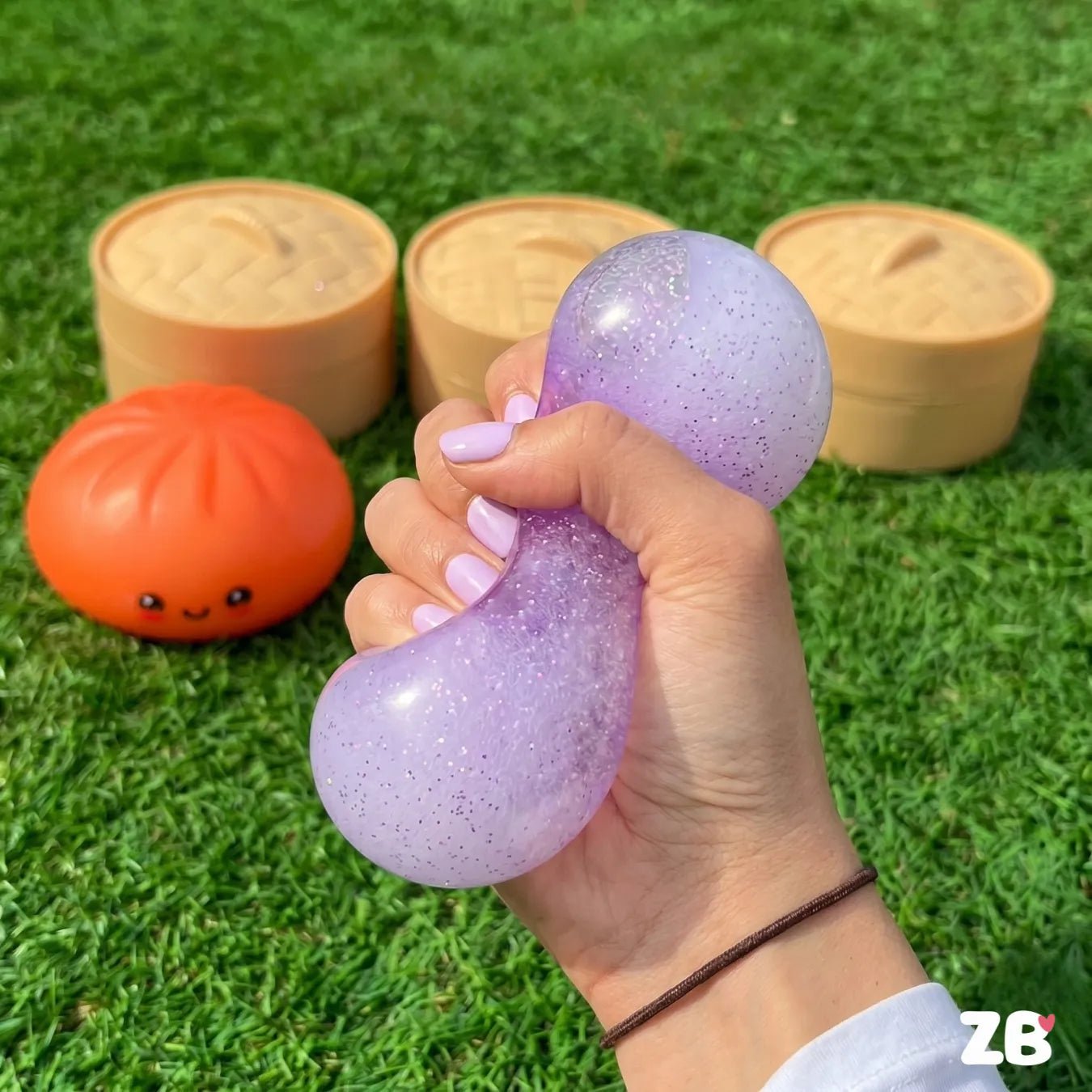 Squishy Pãozinho Surpresa: Brinquedo Sensorial Antiestresse Infantil - ZBaby
