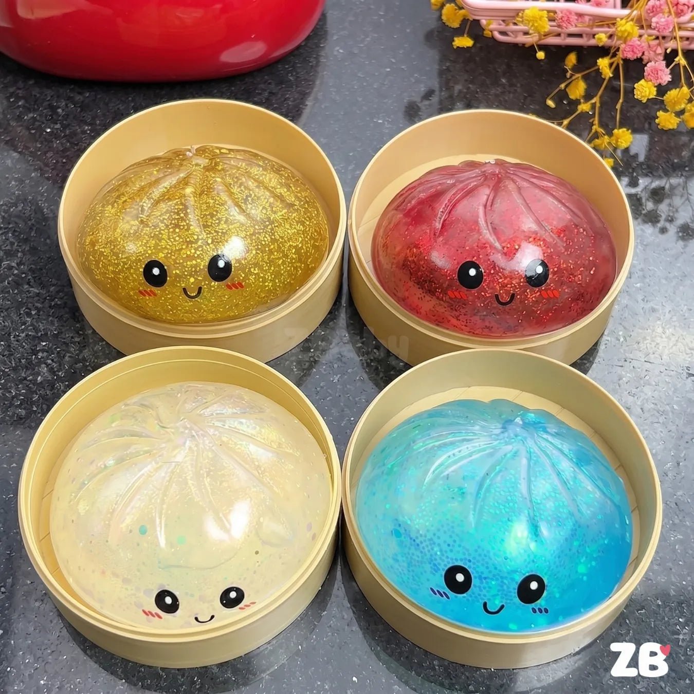 Squishy Pãozinho Surpresa: Brinquedo Sensorial Antiestresse Infantil - ZBaby