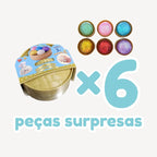 Squishy Pãozinho Surpresa: Brinquedo Sensorial Antiestresse Infantil - ZBaby