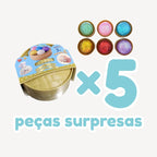 Squishy Pãozinho Surpresa: Brinquedo Sensorial Antiestresse Infantil - ZBaby