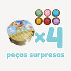 Squishy Pãozinho Surpresa: Brinquedo Sensorial Antiestresse Infantil - ZBaby