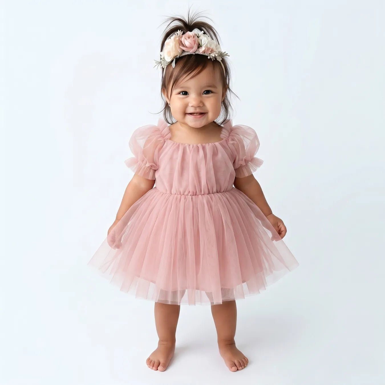 Vestido Body Bebê Menina com Lacinho - ZBaby