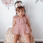 Vestido Body Bebê Menina com Lacinho - ZBaby