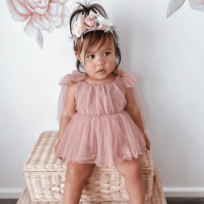 Vestido Body Bebê Menina com Lacinho - ZBaby