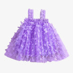 Vestido de Festa Bebê Menina Borboletas - ZBaby