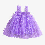 Vestido de Festa Bebê Menina Borboletas