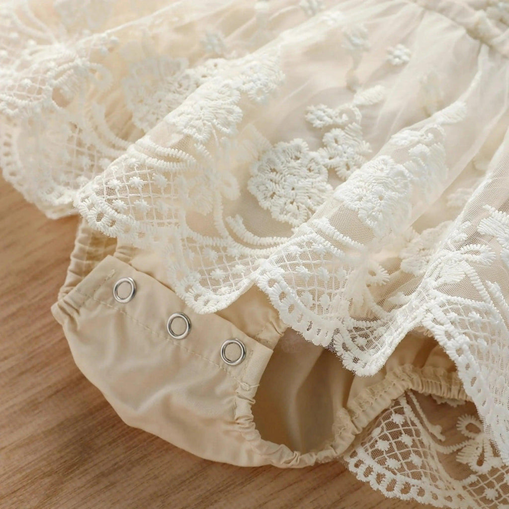 Vestido de Renda Bebê Menina - ZBaby