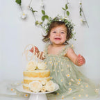 Vestido Floral Infantil Margaridas de Festa - ZBaby